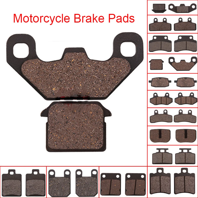 

Motorcycle Front Rear Brake Pads Discs Brake Pad Universal For Yamaha Honda SUZUKI Kawasaki 48cc-150cc ATV Quad Pit Dirt Bike