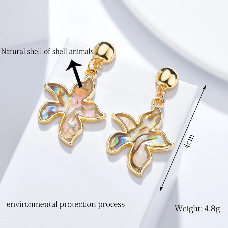 Женские Геометрические серьги-подвески из экологичного сплава каплевидные