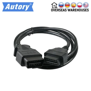 16-контактный Удлинительный кабель OBD2 1,5 м, адаптер OBD II, автомобильный диагностический инструмент для Launch IDIAG Easydiag Mdiag ELM327