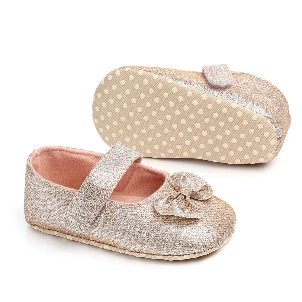 Туфли для девочек с бантом |