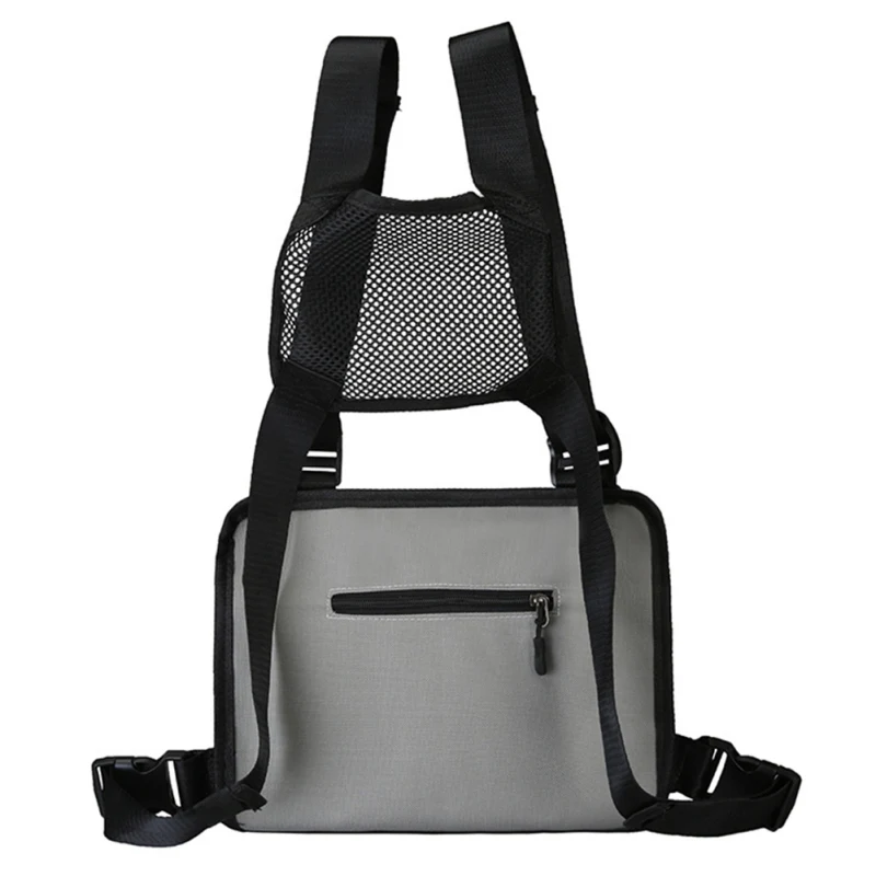 Тактические сумки через плечо для мужчин в стиле хип-хоп уличная нагрудная сумка