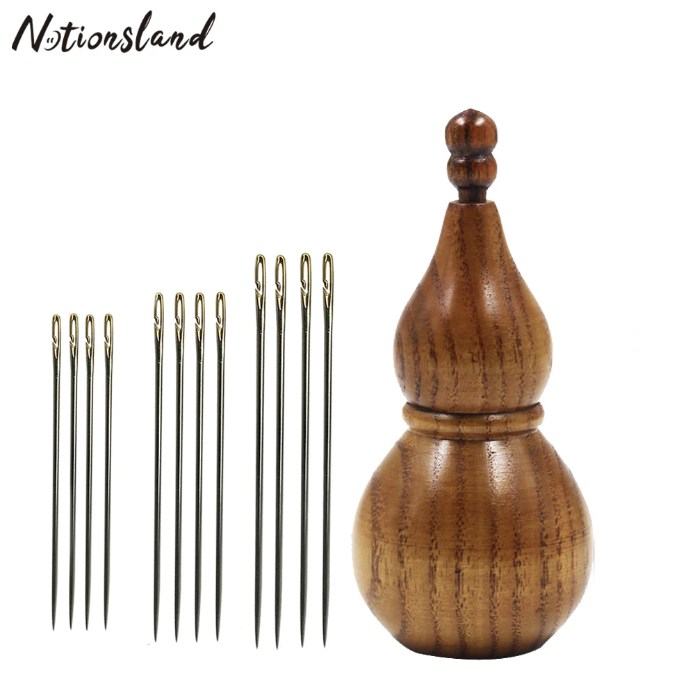 24 шт. иглы для шитья с деревянной иголкой|Швейные инструменты и аксессуары| |