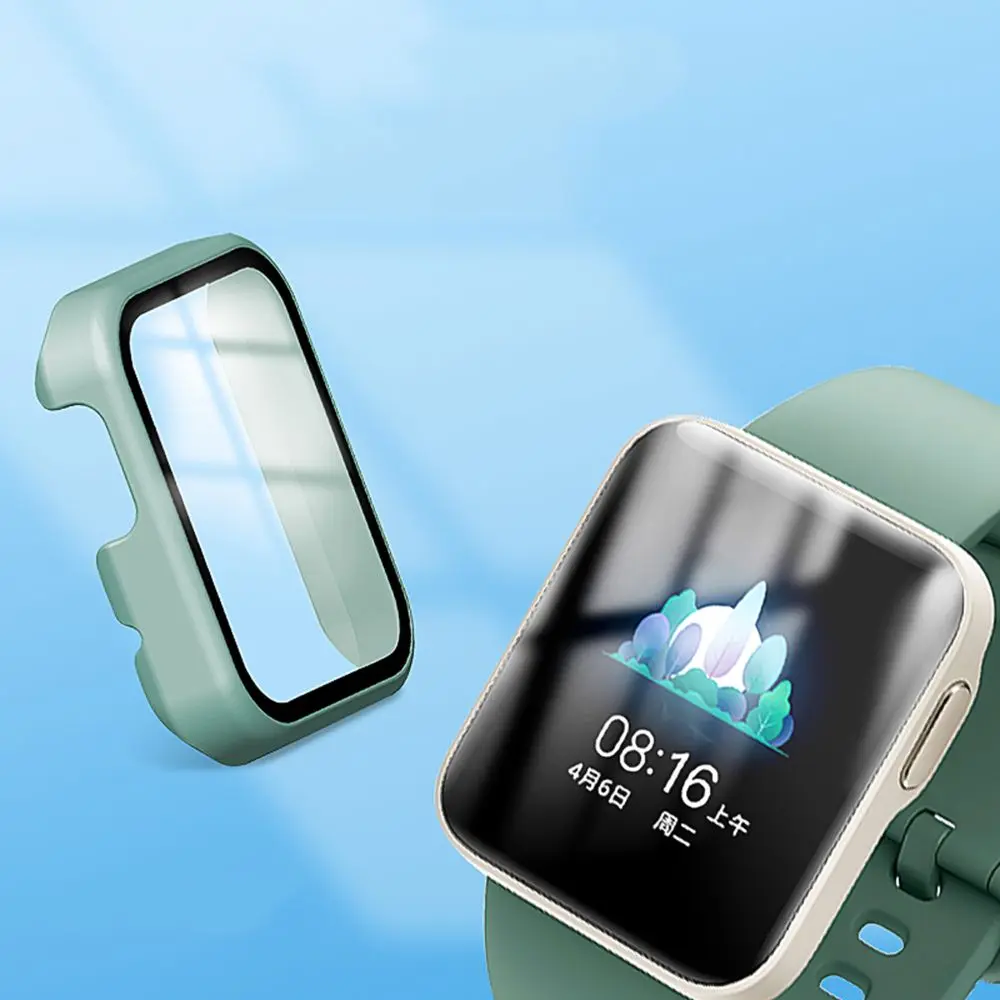Твердый чехол из поликарбоната с полным покрытием для умных часов Xiaomi Mi Watch Lite/Redmi