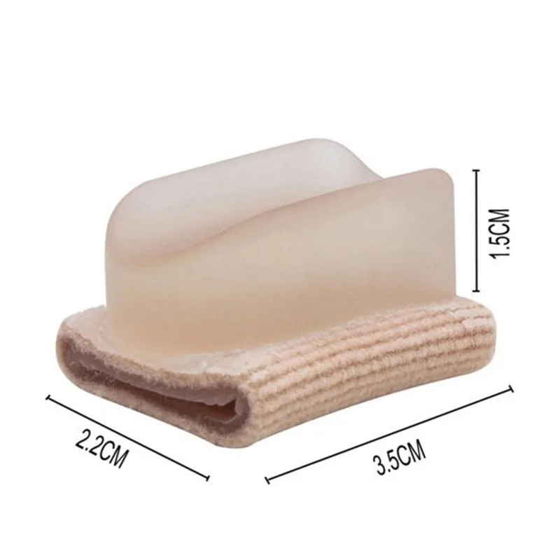 

2pcs Toe Separator Hallux Valgus Bunion Corrector Orthotics Feet Bone Thumb Adjuster Correction Pedicure Straightener Foot Care