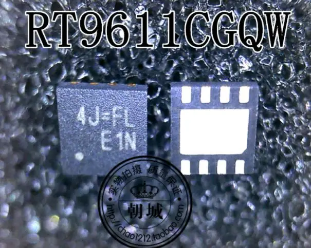 

{ New original } 10pcs RT9611CGQW RT9611C (4J=FL 4J=2N FJ=2Q 4J...) QFN-8