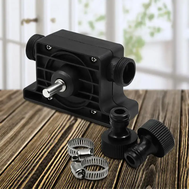 

Portable Electric Drill Drive Pump Self-Priming Pump Oil Water Fluid Self Priming Transfer Pump For Home Garden