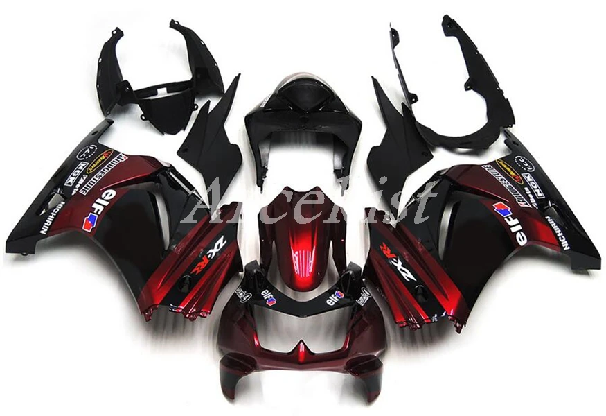 

Новый ABS полный обтекатель комплект подходит для Kawasaki Ninja 250 EX250 ZX250R 2008 2009 2010 2011 2012 08 09 10 11 12 Боди Набор Красный Эльф