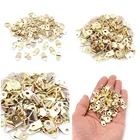 100 шт. Золотой Серебряный треугольник D-образное кольцо подвесное зеркало картина рамка вешалка искусство работа фото настенный крючок