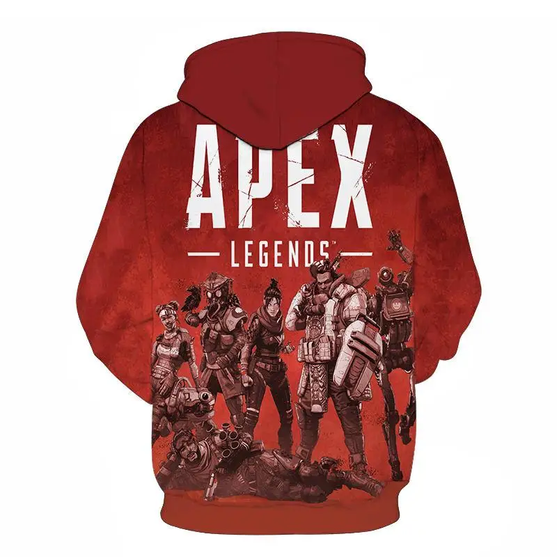 Apex legend Мужская/Женская толстовка с 3D пуловером Мужская и Женская Повседневная Толстовка с капюшоном осенняя и зимняя модная повседневная куртка