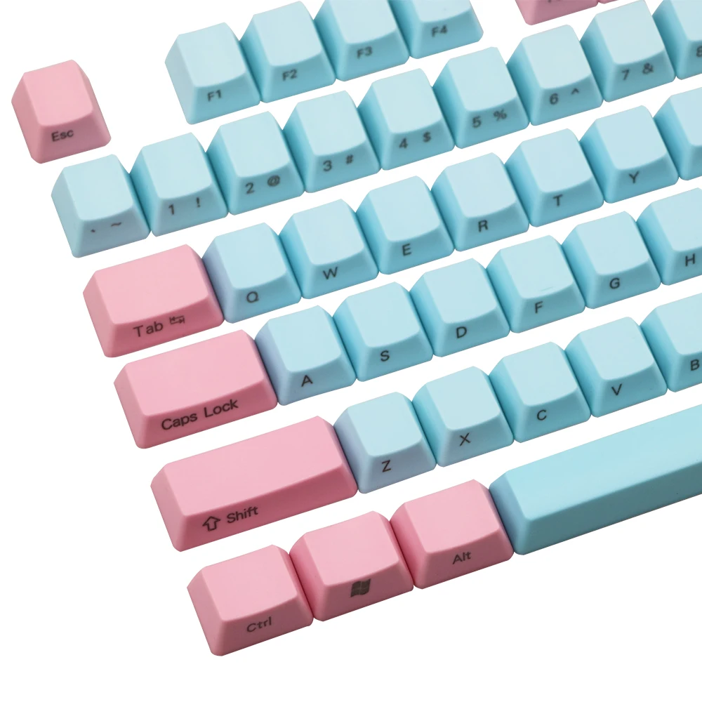 Бесплатная доставка крутая Jazz 61 87 104 клавиши Майами PBT OEM профиль Keycap для MX switch GH60