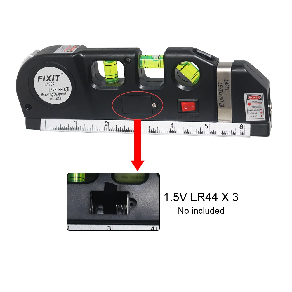 Лазерный уровень горизонтальные вертикальные измерительные инструменты с