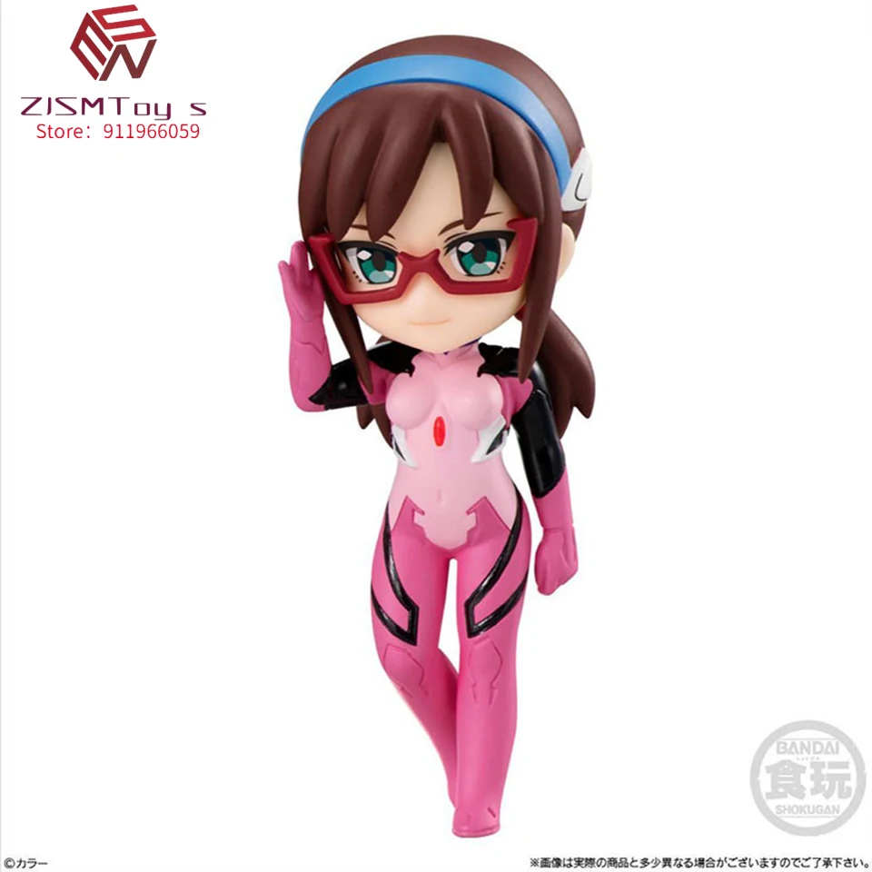 

Tronzo 5PCS/Set Original Bandai EVA Gashapon Toy Action Figures Ayanami Rei Asuka Langley Soryu Statue Anime Figure For Child