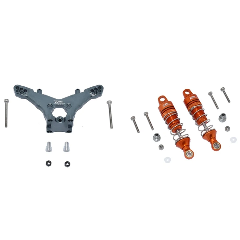 

Metal Rear Shock Tower Board with Metal Front Shock Absorbers Damper
