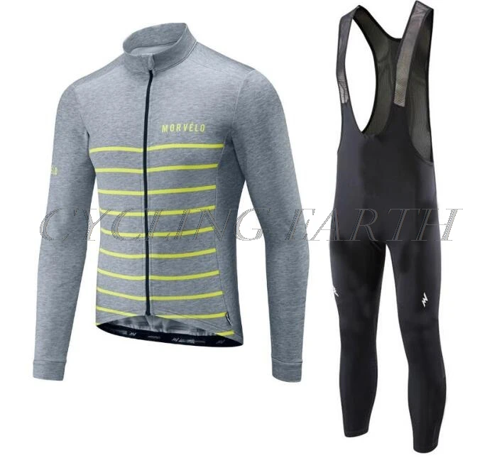 Велосипедная одежда Morvelo осенняя для велоспорта с длинным рукавом Pro Team дышащие