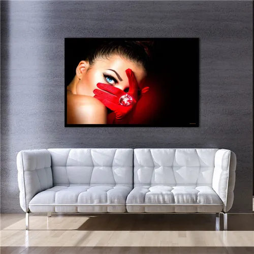 Художественная Картина на холсте абстрактные красочные сексуальные губы