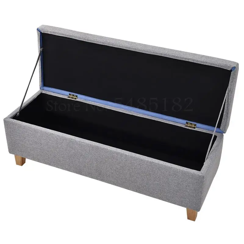 Стул для хранения дивана скамейка стул из ткани одежды обуви массива дерева |