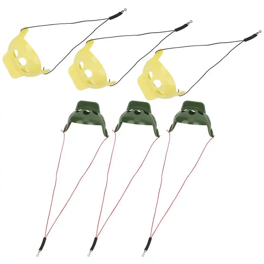 Новые 3 шт блесна ABS коническая клетка приманки грузило высокое качество