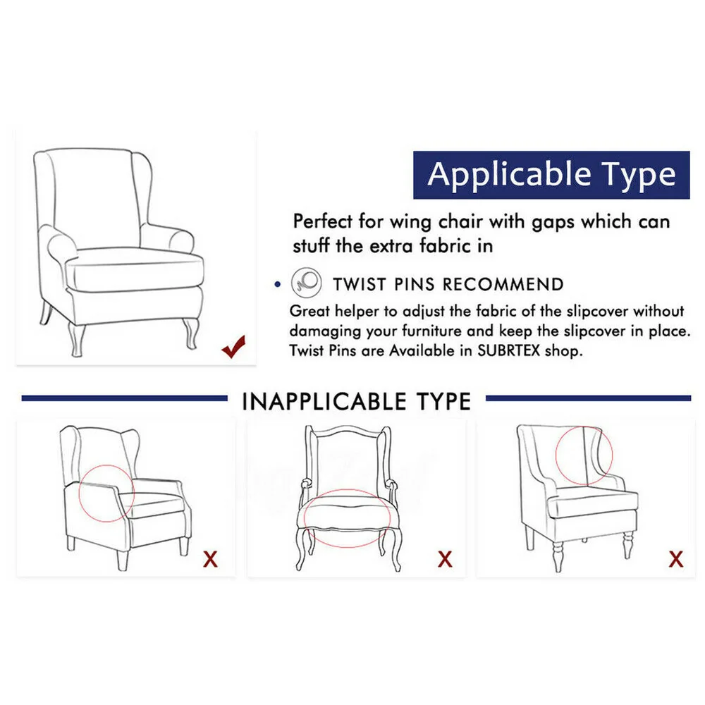 Одноместные эластичные чехлы на кресла кресло диван заднее чехол в американском