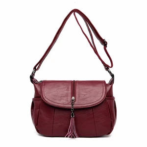 Luxury Handbags Women Bags Designer 2019 Female Soft Leather Shoulder Bag Vintage Bolsa Feminina Ladies Messenger Bags Women new