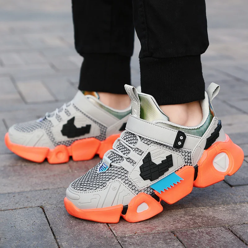 

Children Sneakers Boys Kids Girls Leisure Travel Shoes New Spring Sports Kids Running Shoes Fashion Breathable Mesh Boys Shoes