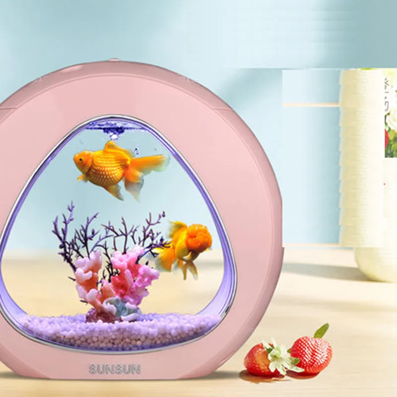 SUNSUN экологический Интегрированный фильтр для аквариума светодиодная система