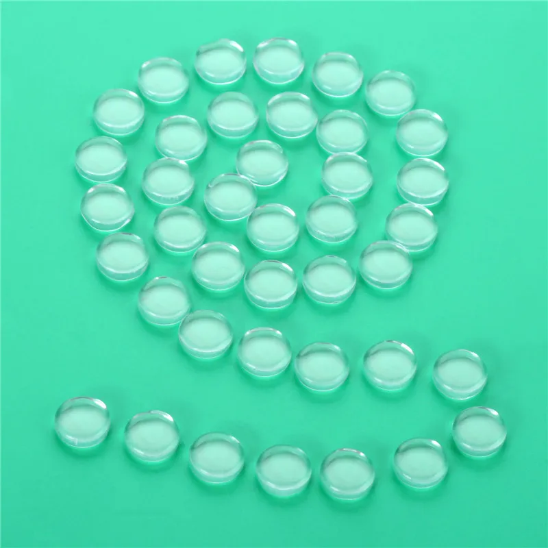 25 мм прозрачный стеклянный стикер для холодильника с обеих сторон плоский