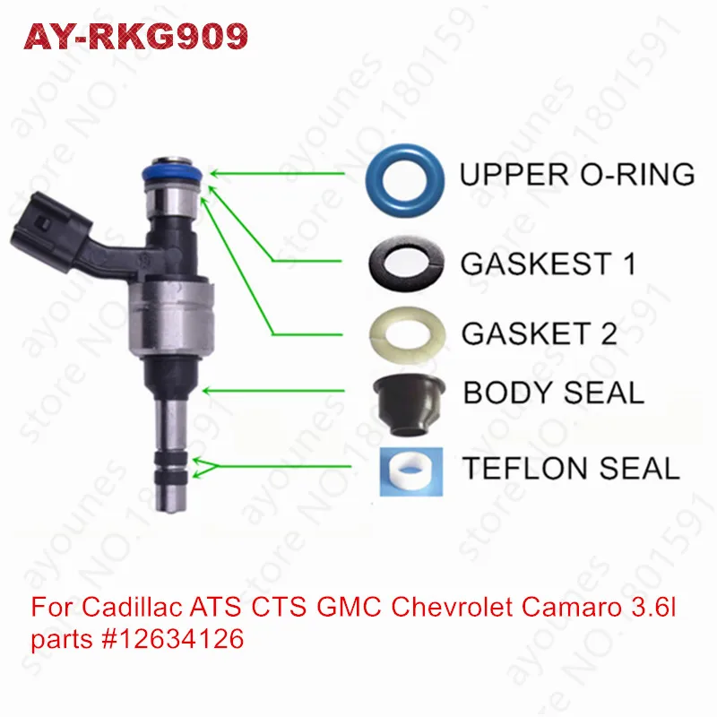 50 комплектов для GMC Chevrolet Cadillac GDI Parts #12629927 12634126 ремонтные наборы деталей топливной
