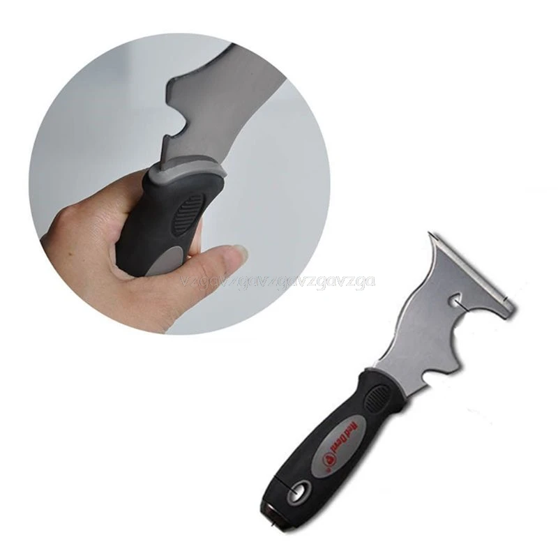 Stainless Steel Paint Putty Scraper 7 in 1 9 Tool Spackle Knife Caulk Removal Painters for Wood Wallpaper | Инструменты
