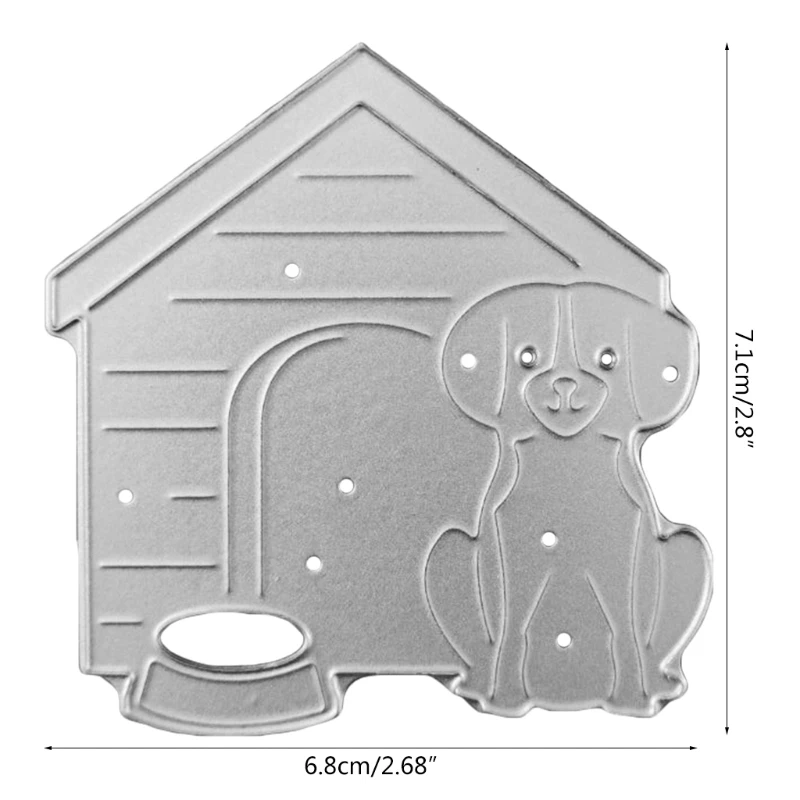 

Dog Kennel Metal Cutting Dies Stencil Scrapbooking DIY Album Stamp Paper Card