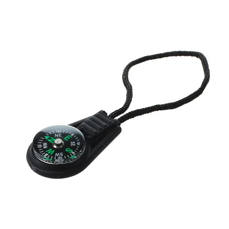 1 шт. Мини Путешествия Туризм Портативный Компас с/веревка карманные часы брелок