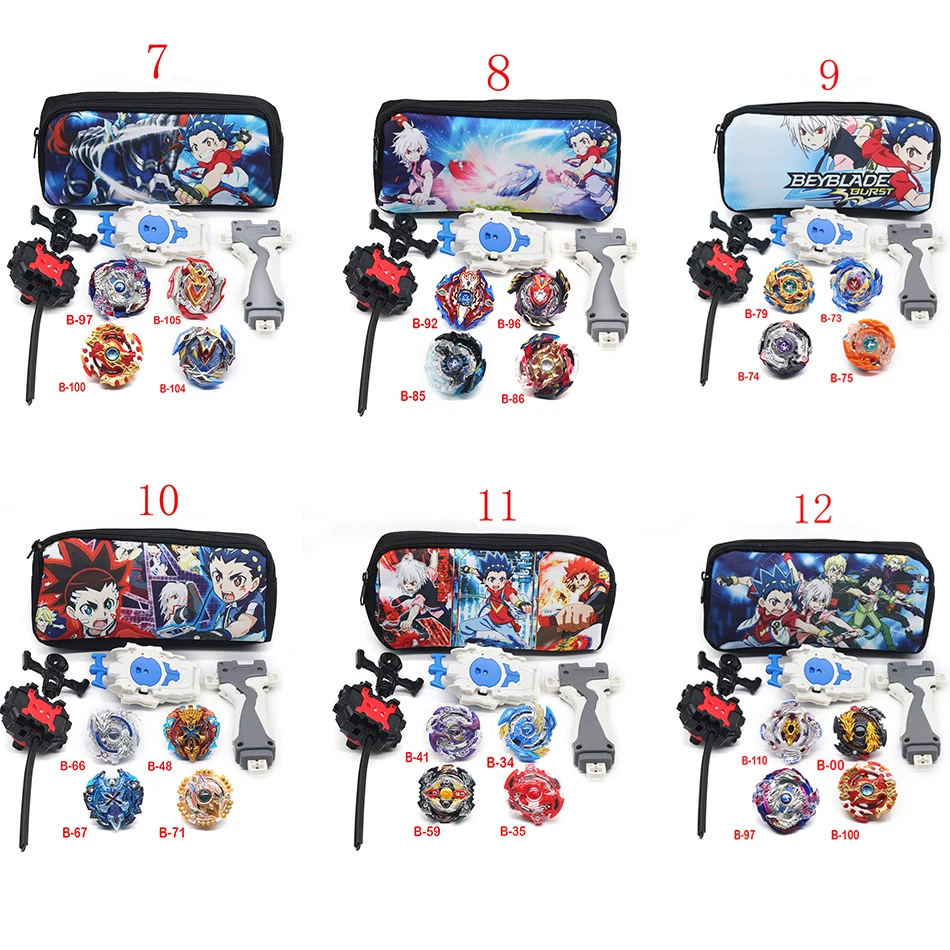 20 Стиль Beyblade Burst Launcher Bey Blade сумка Beyblade Топ игрушки спиннинг гироскоп металлический для 4d мальчика и девочки подарок