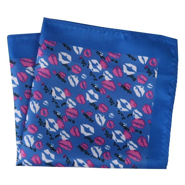 DPH188 Pocket Square Портной Смит Мужские карманные квадраты с принтом губ Цветочный Пейсли бизнес полотенце для сундуков Карманный платок носовые платки шарфы - Цвет: DPH188 Pocket Square
