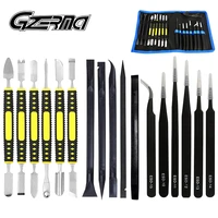 gzerma 17pcsset multifunction pry opening repair tools kit phone laptop screen disassembly hand tool kit for doogee umidig pc
