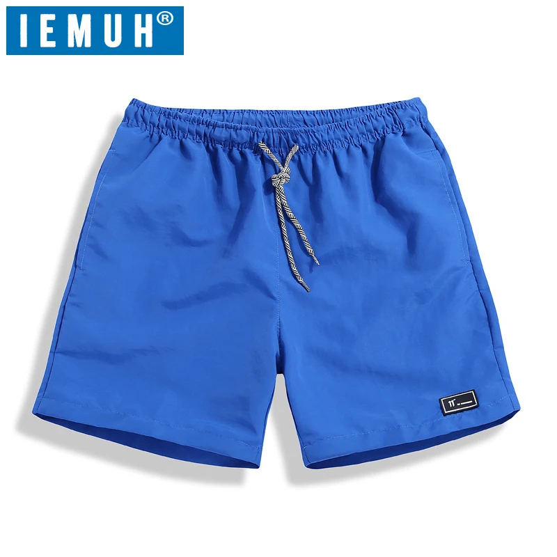 Повседневные Шорты IEMUH мужские брендовые шорты летние водонепроницаемые