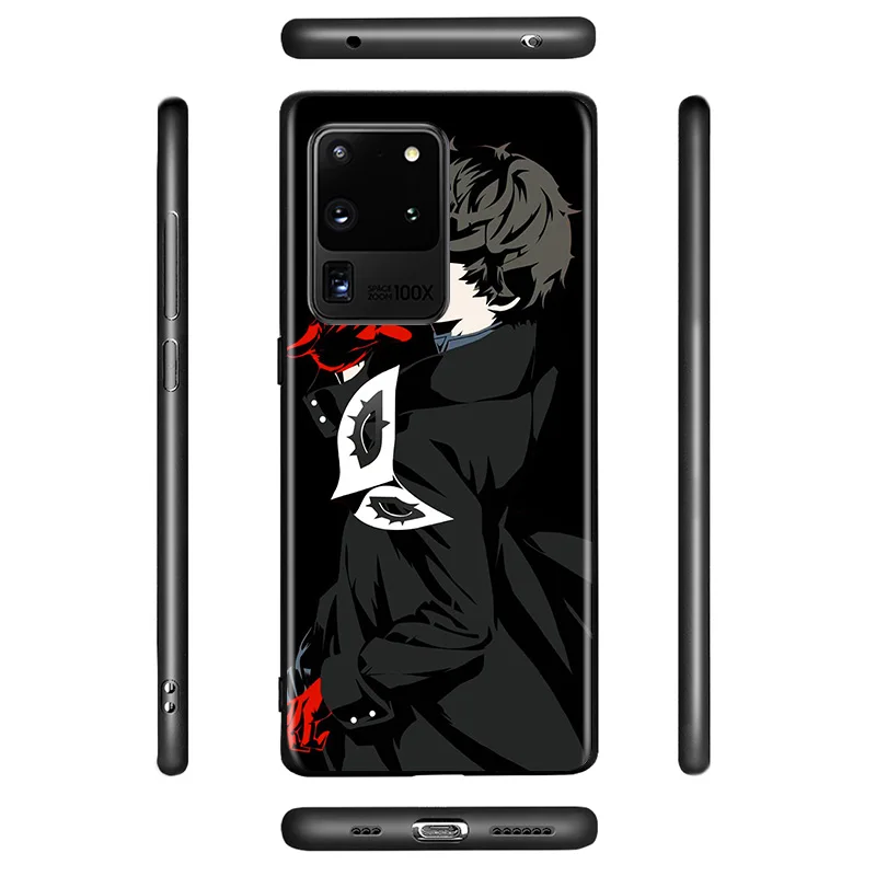 

Hot Anime Persona 5 Game For Samsung Galaxy A31 A51 A71 A91 A12 A32 A42 A52 A72 A02S A22 A01 Core Black Phone Case