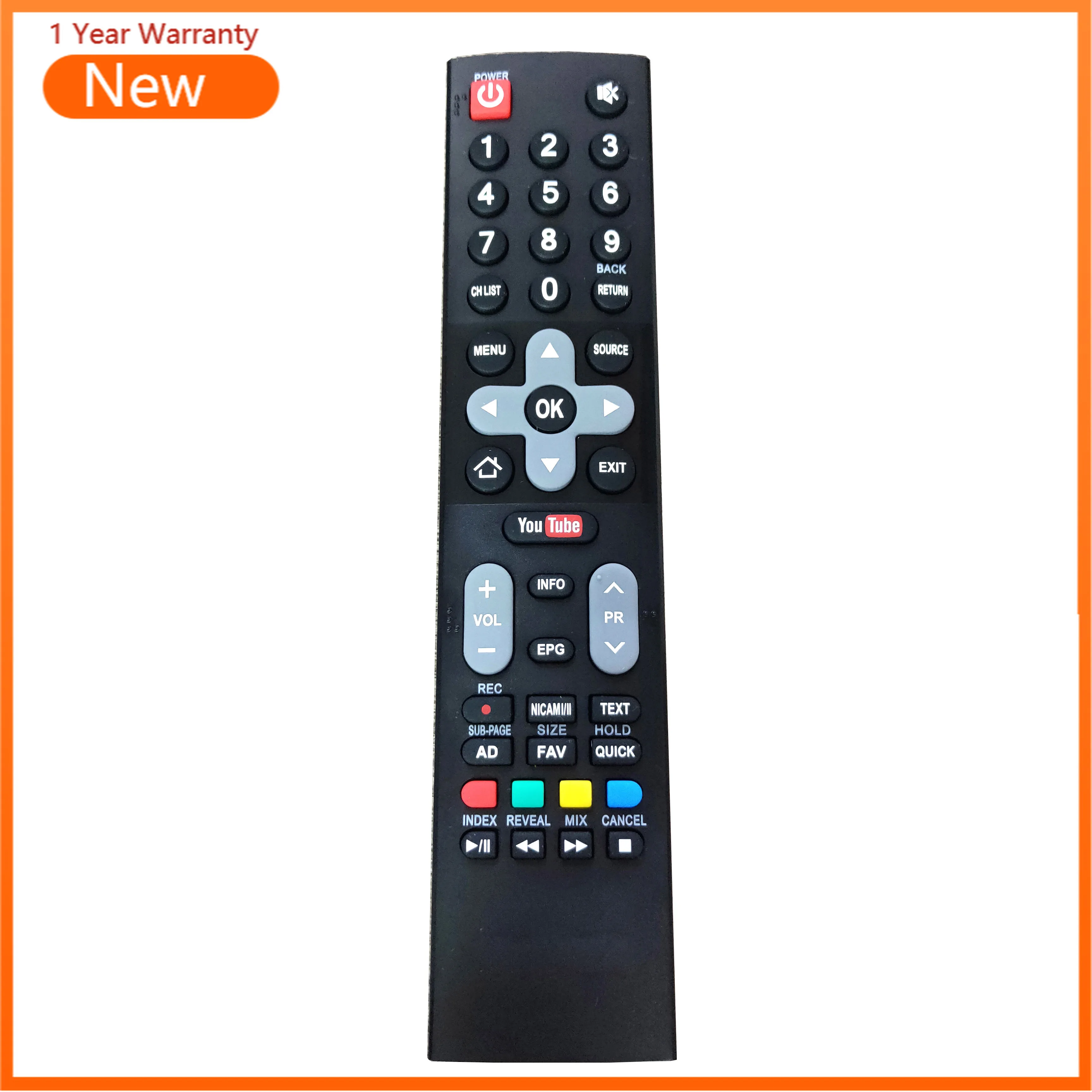 Оригинальный пульт дистанционного управления для Skyworth LCD TV HOF16J234GPD12 с приложением