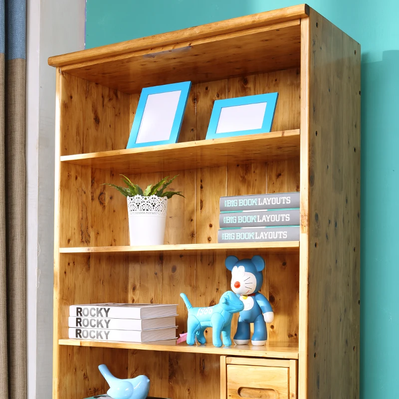 Луи Мода компьютерный стол все дерево угловой книжный шкаф комбинация