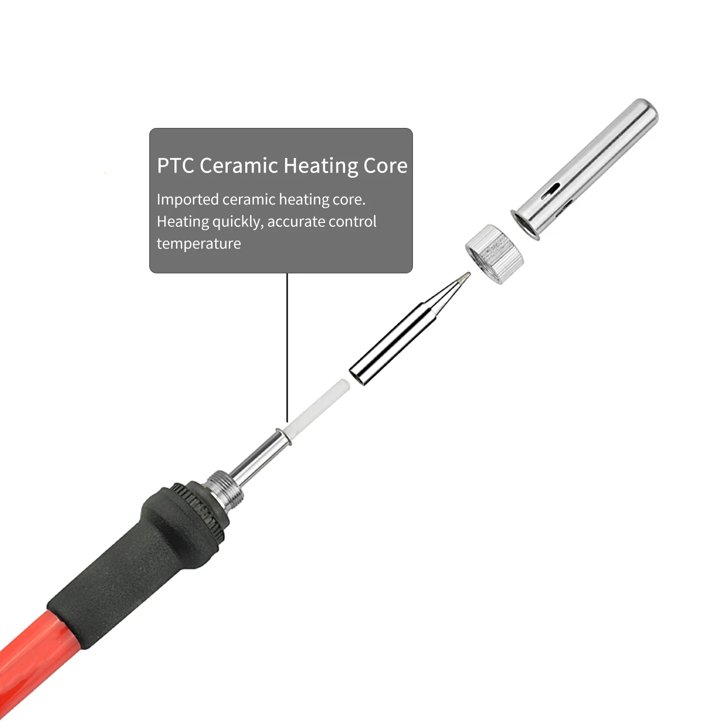 Регулируемый Температура паяльник Комплект 110V 60W пирография деревянная для