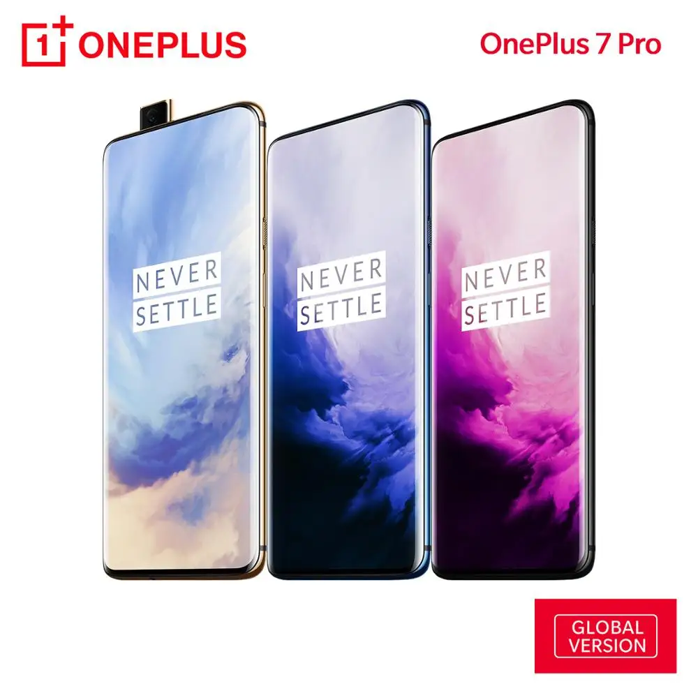 OnePlus 7 Pro разблокировка телефона смартфон 48 МП камера Snapdragon 855 Android Мобильный UFS 3 0