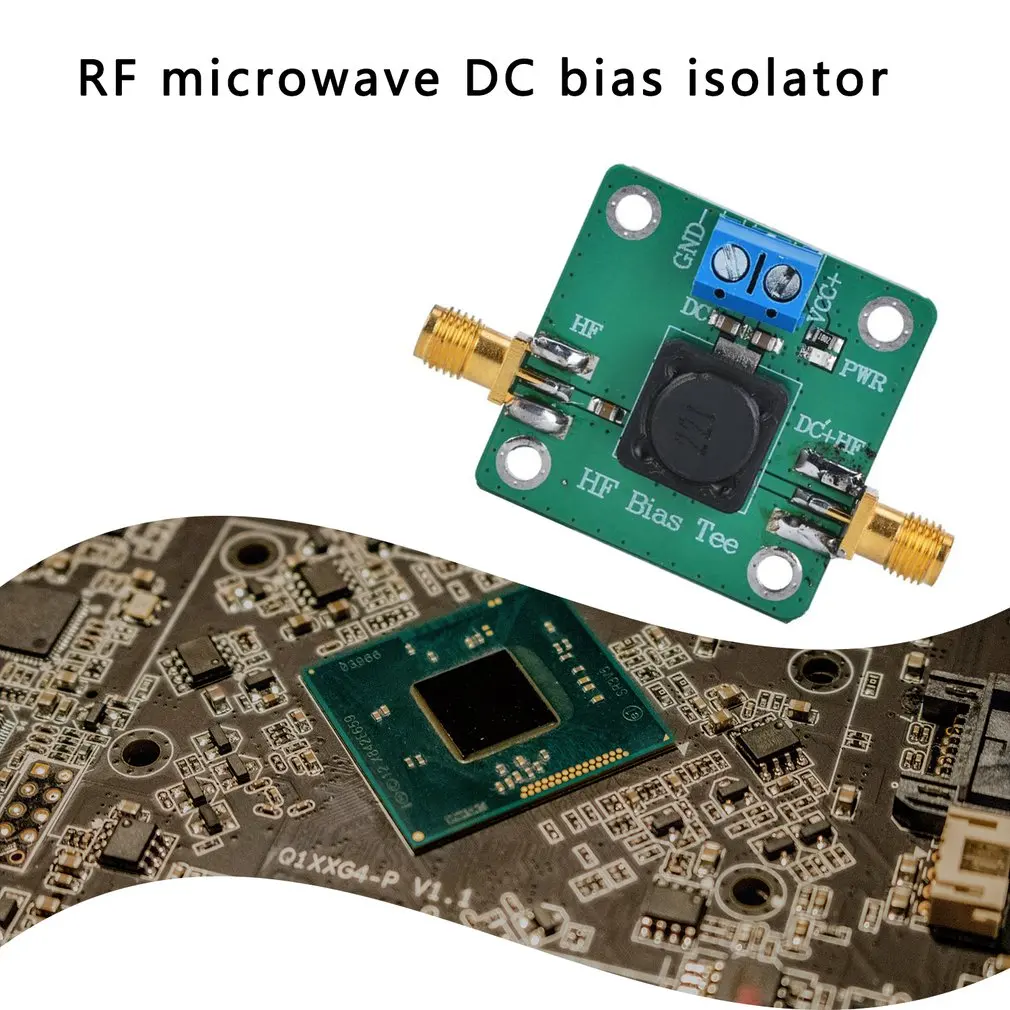 HF DC Bias Tee 50K-60MHz RF СВЧ Dc Фидер для коротких волн RTL SDR LNA HAM радио усилитель антенны |