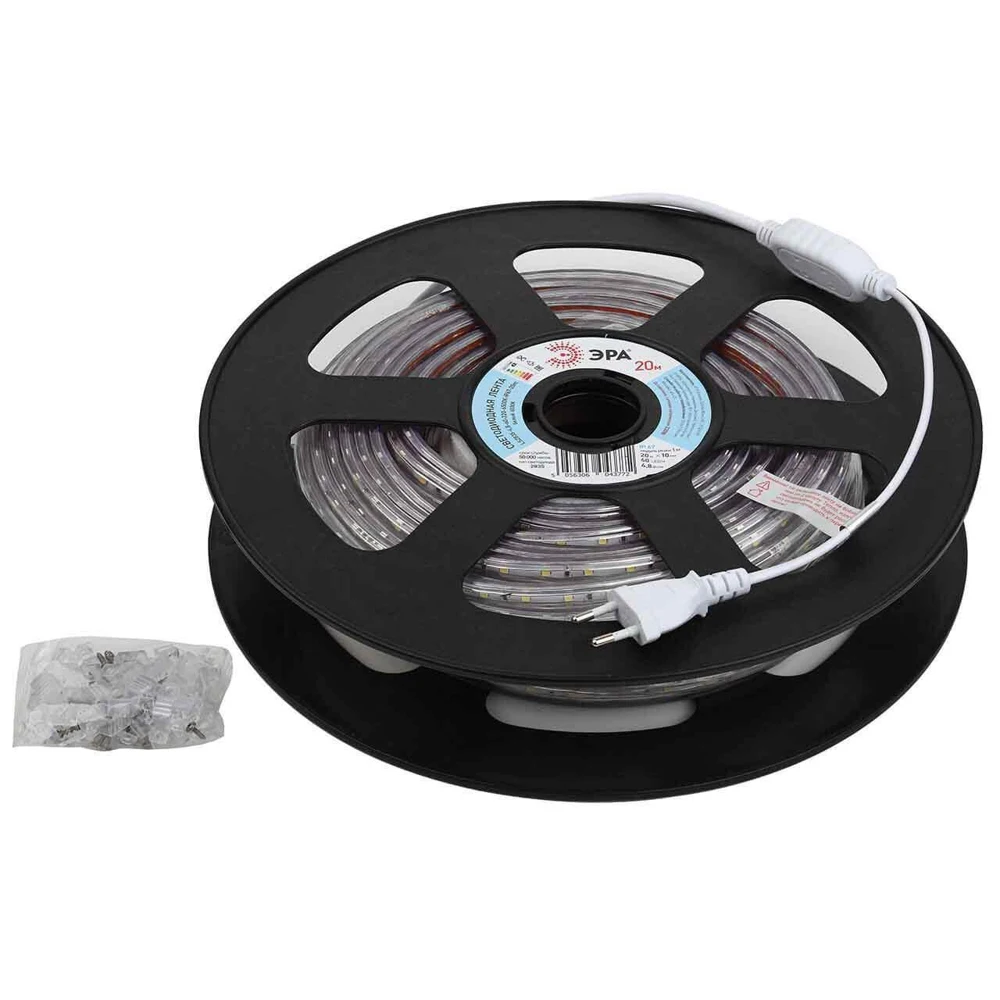 Лента ЭРА Светодиодная влагозащищенная 4 8W/m 60LED/m 5050SMD | Освещение