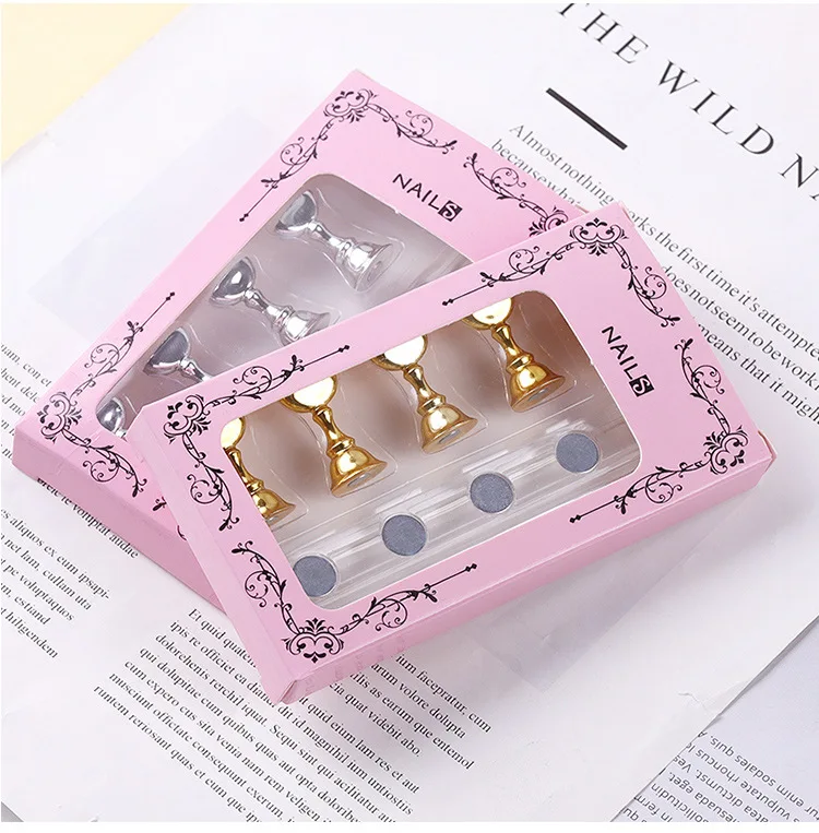 5 шт./компл. магнитный держатель для ногтей тренировочный дисплей акриловый