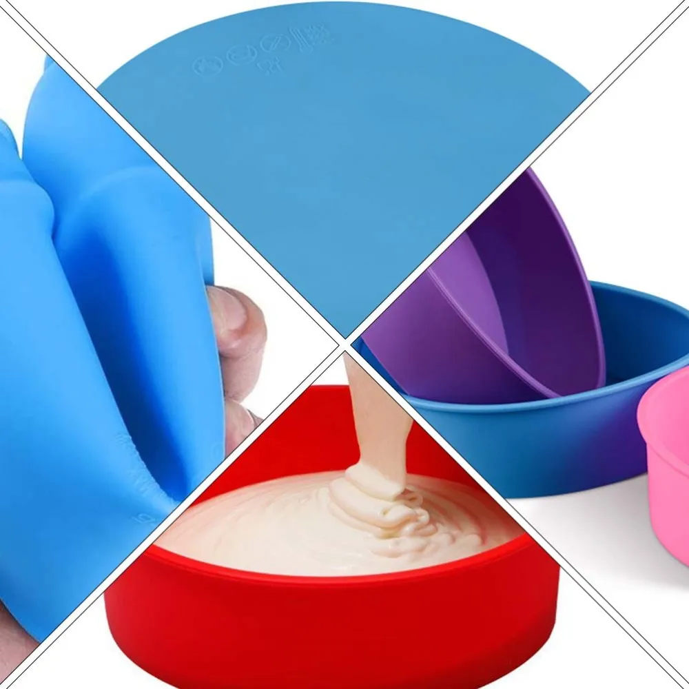 

Silicone Round Baking Mold Cake Baking Pan Pancake Baking Accessories