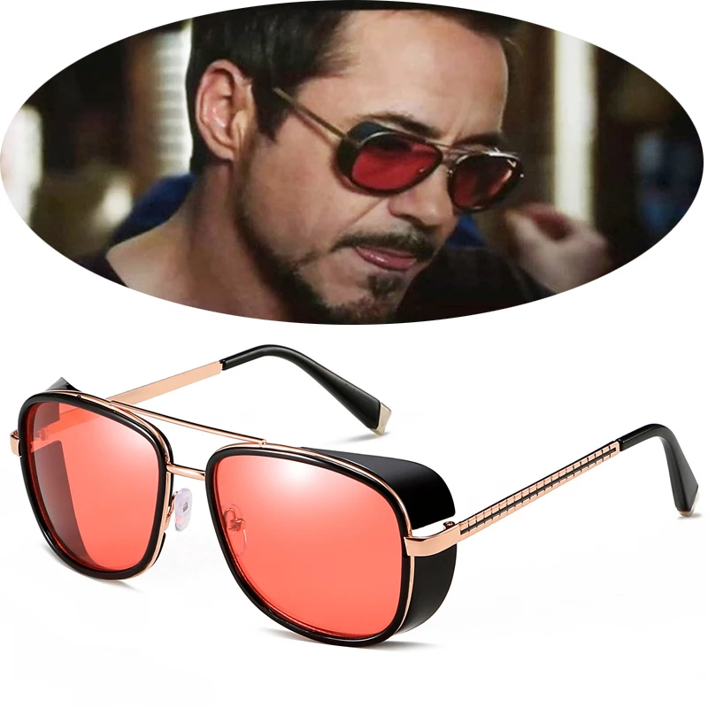 Железный человек 3 Matsuda TONY stark Солнцезащитные очки Мужские Rossi Покрытие Ретро Винтажные дизайнерские солнцезащитные очки Oculos Masculino Gafas de