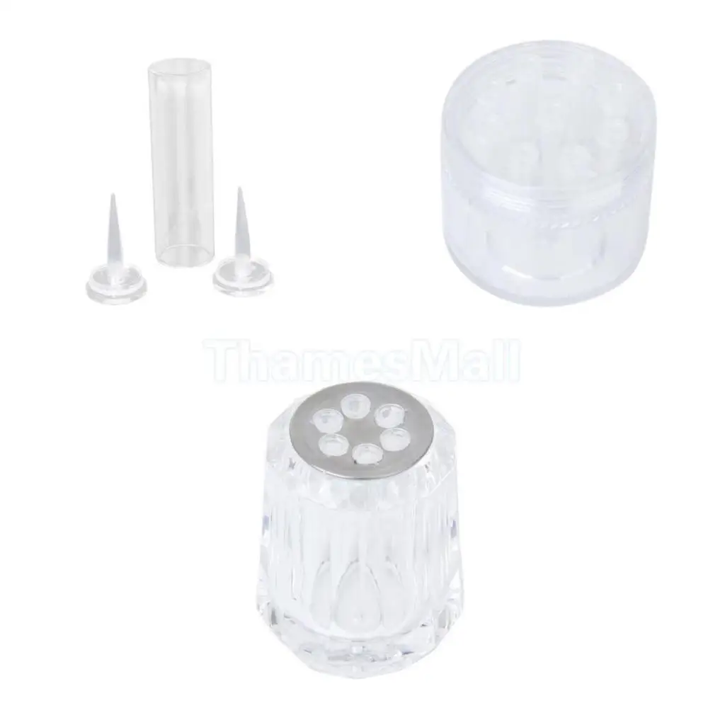 Круглая тарелка для кормления креветок с 8 отверстиями аквариум планария