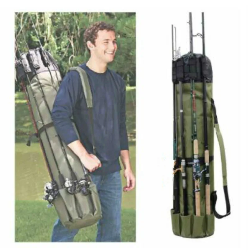 Fishing backpack Fishing Portable Multifunction Nylon Fishing Bags Fishing Rod Bag Case Fishing Tackle Tools Bag Fishing gear