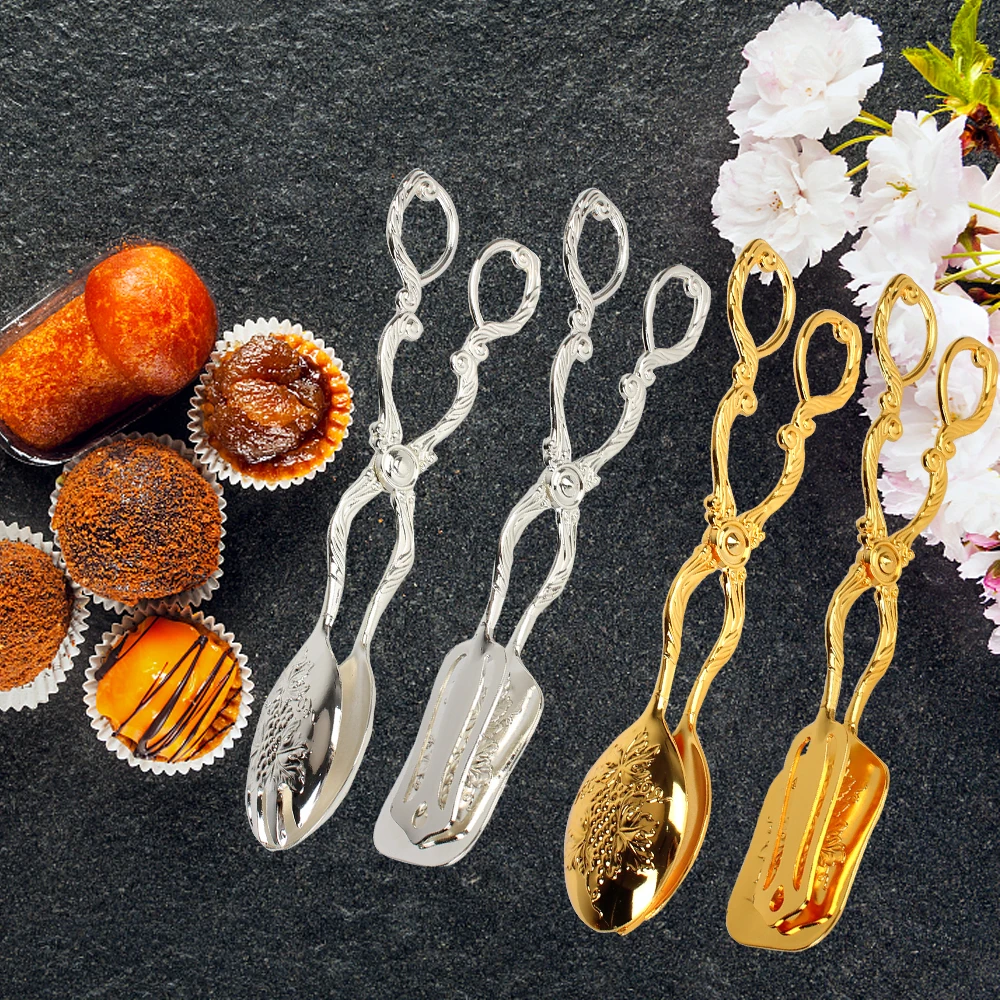 Щипцы для буфета закусок пирожных зажим салата кондитерских изделий фруктов