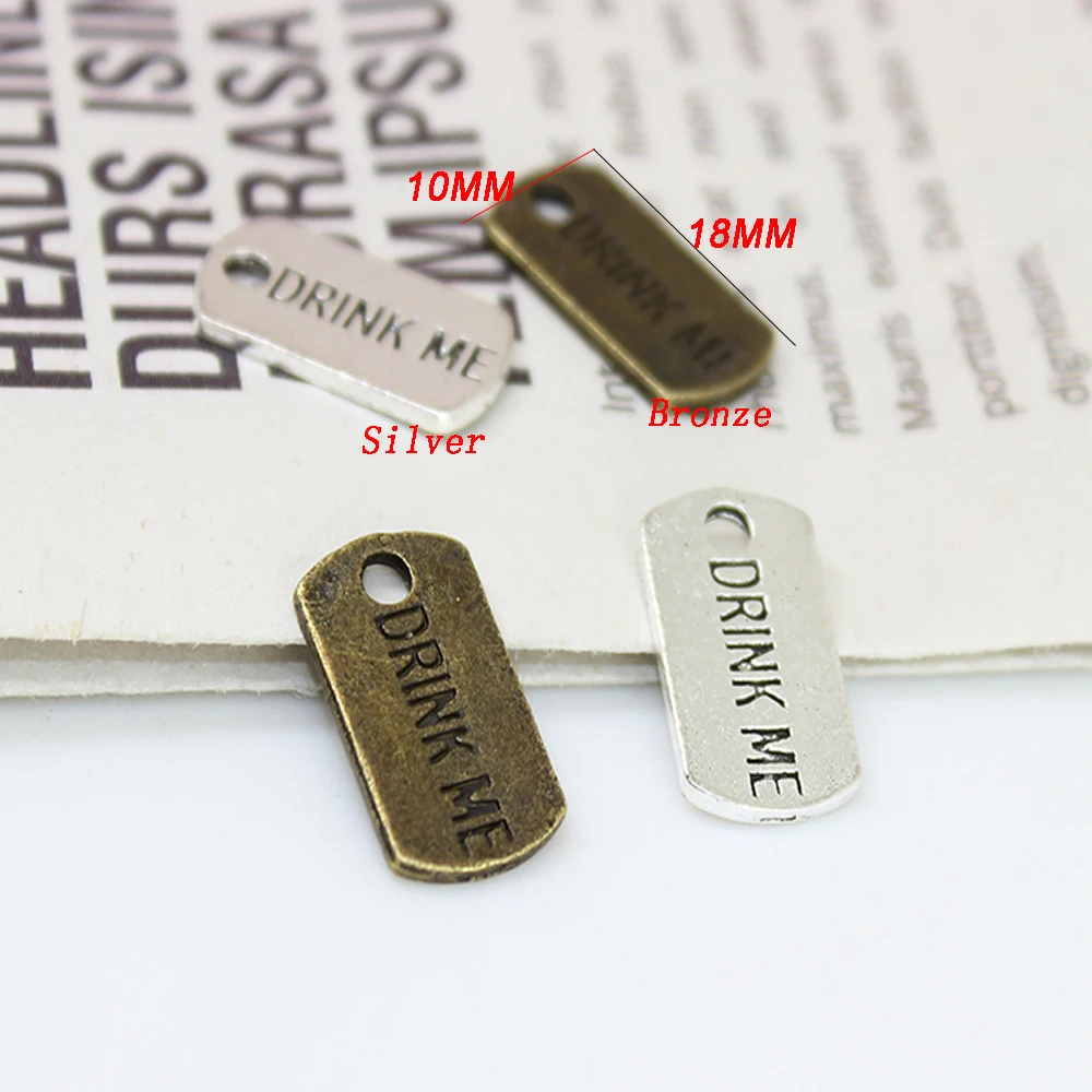 Подвеска Алиса в стране чудес 18 х10 мм 20 шт. | Украшения и аксессуары