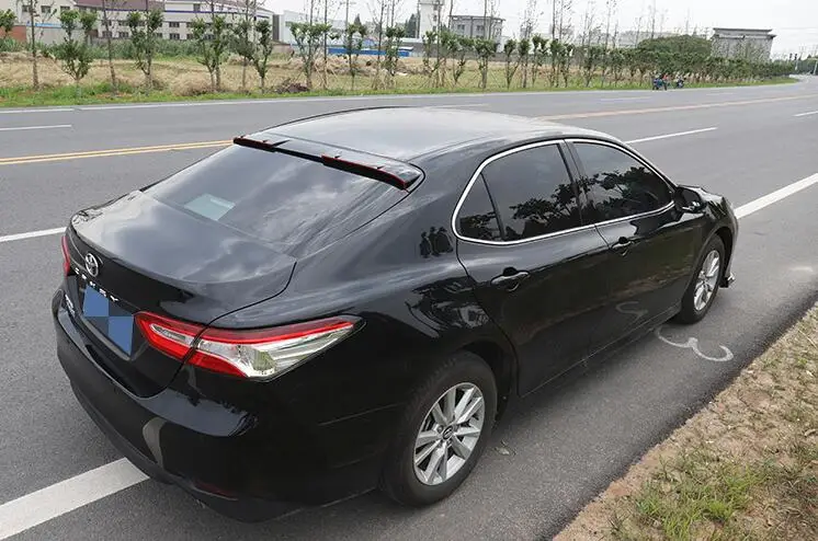 Спойлер на крышу для TOYOTA Camry 2018-2019 спойлер высокого качества ABS Материал заднее