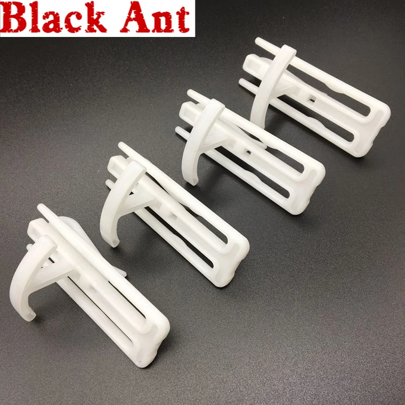 Крючки в форме стерео для занавесок пластиковые аксессуары с белым крючком | Дом